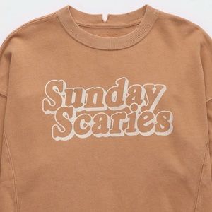 American Eagle “Sunday Scaries” Oversized Crewneck